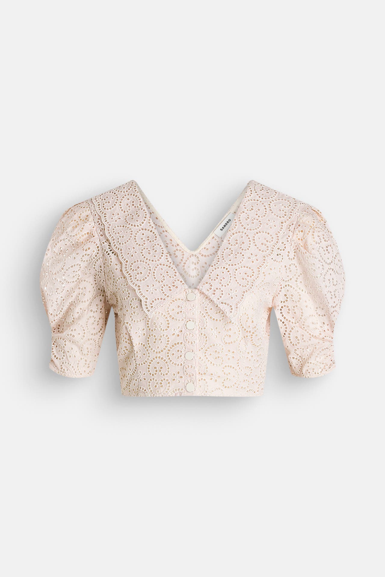 SANDRO Blusenshirt creme, Bild 1