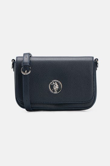 U.S. POLO ASSN. Umhängetasche 'Paisley' dunkelblau