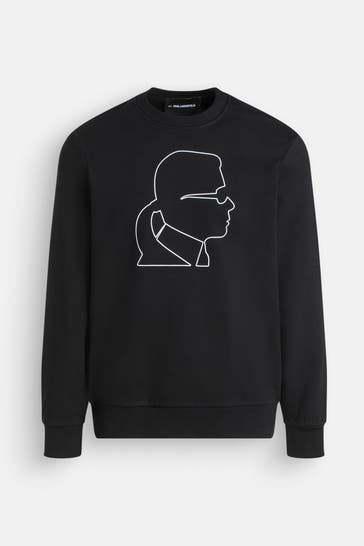 KARL LAGERFELD Sweatshirt schwarz