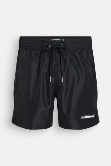 J.LINDEBERG Badeshorts 'Banks Solid' schwarz