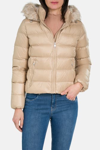 TOMMY HILFIGER Daunenjacke beige