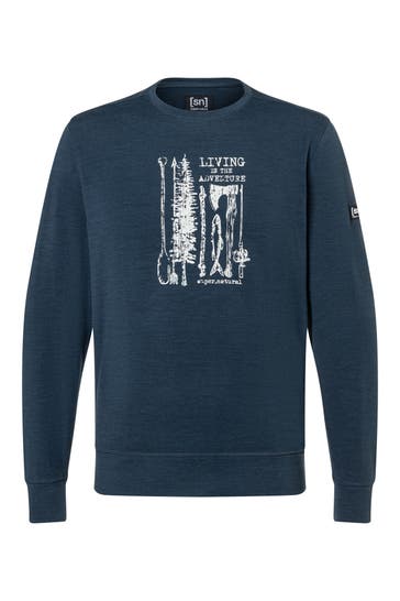SUPER.NATURAL Sweatshirt dunkelblau