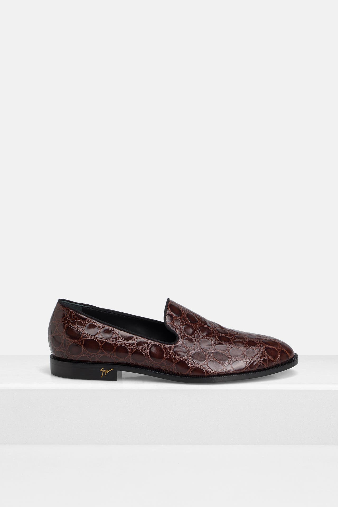 GIUSEPPE ZANOTTI Loafer 'Goodymoro' rotbraun animal, Bild 1