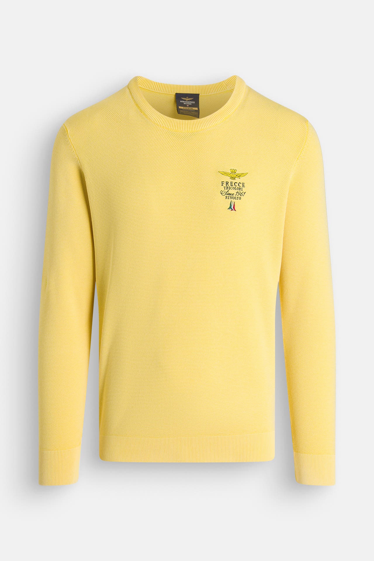AERONAUTICA MILITARE Strickpullover gelb, Bild 1