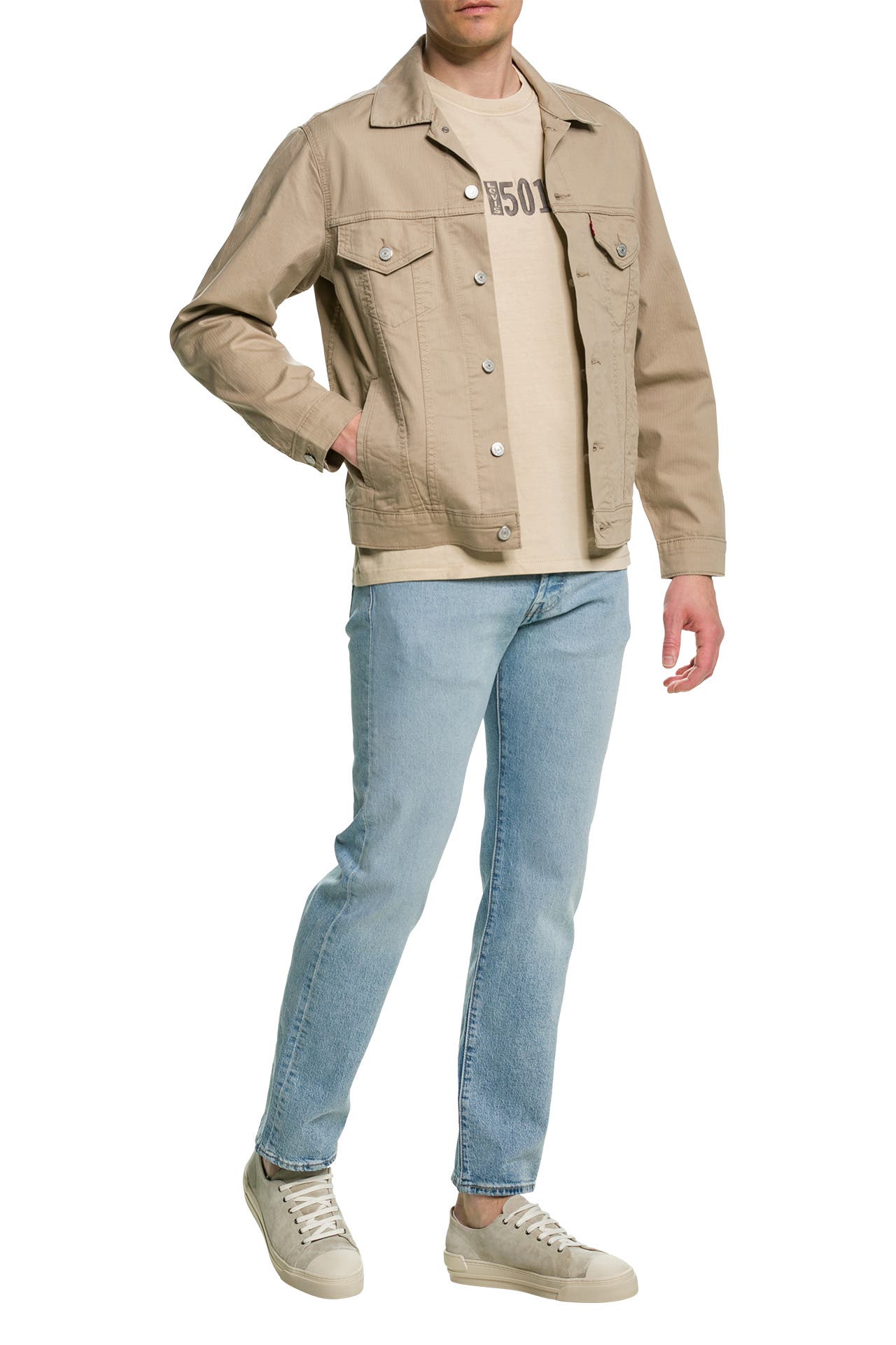 Jeansjacke herren beige clearance