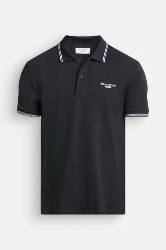 MARC O'POLO Polo-Shirt schwarz