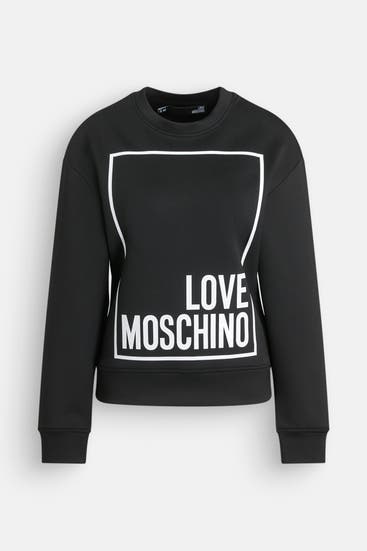 LOVE MOSCHINO - Sweatshirt 'Felpa' schwarz