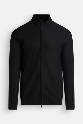 STRELLSON Strickjacke 'Adrian' schwarz