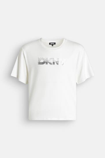 DKNY T-Shirt weiß