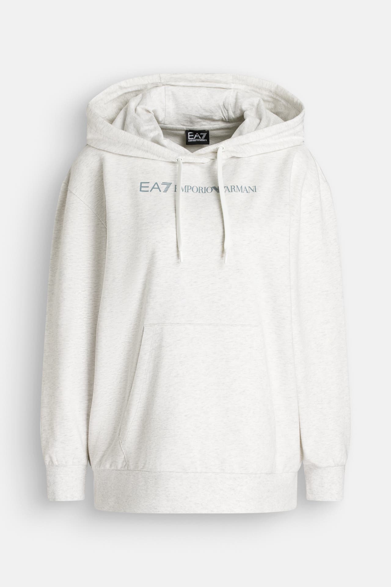 EA7 Hoodie grau meliert, Bild 1