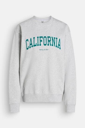SPORTY & RICH Sweatshirt grau