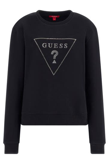 GUESS Sweatshirt schwarz