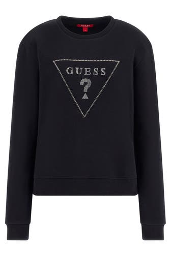 GUESS Sweatshirt schwarz