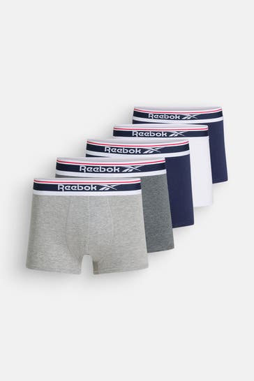 REEBOK 5er-Pack Boxer Trunks mehrfarbig