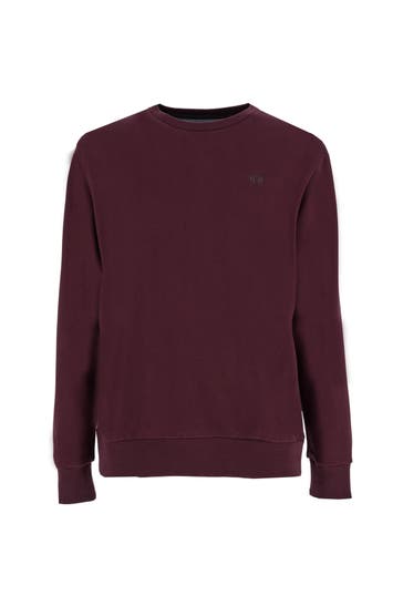LA MARTINA Sweatshirt weinrot