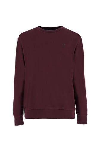 LA MARTINA Sweatshirt weinrot