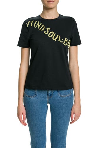 DESIGUAL T-Shirt schwarz