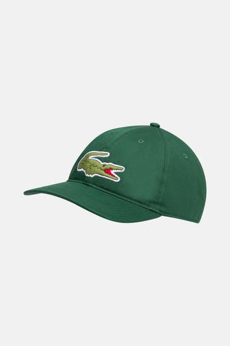 LACOSTE Basecap dunkelgrün Unisex