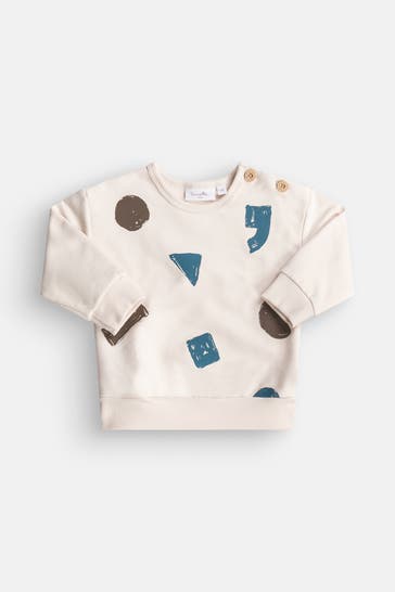 SANETTA Sweatshirt gemustert