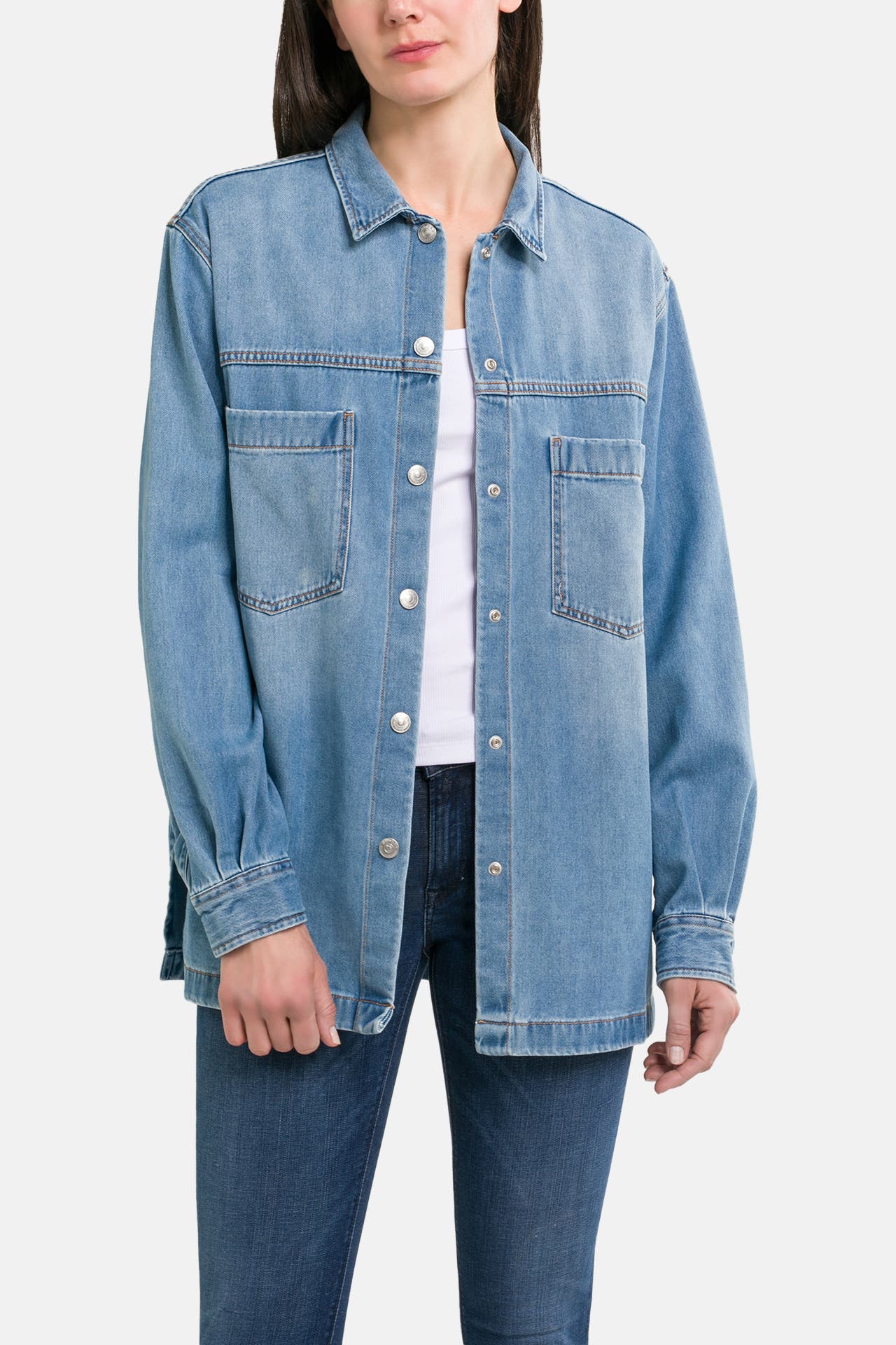REPLAY Overshirt hellblau, Bild 1