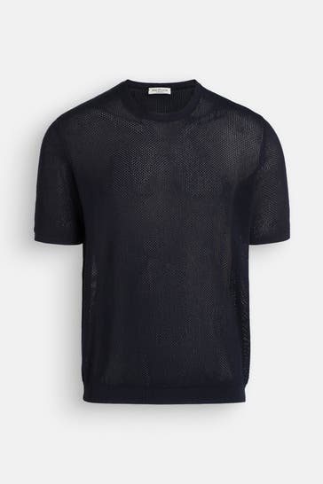 PHIL PETTER Strickshirt navy