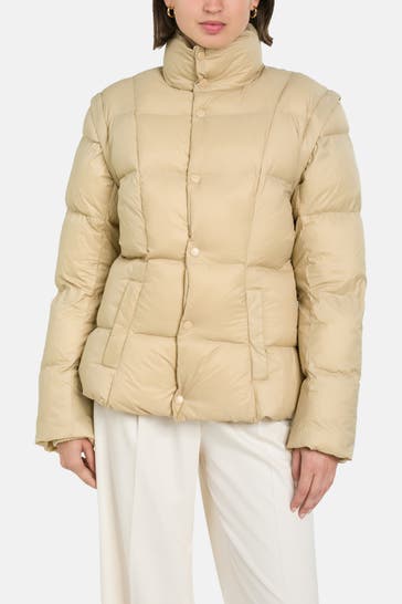 WOOD WOOD 2-in-1 Steppjacke 'Leoni' beige