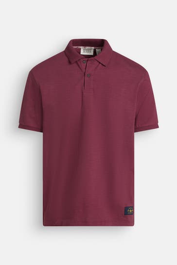 SCOTCH & SODA Polo-Shirt bordeaux