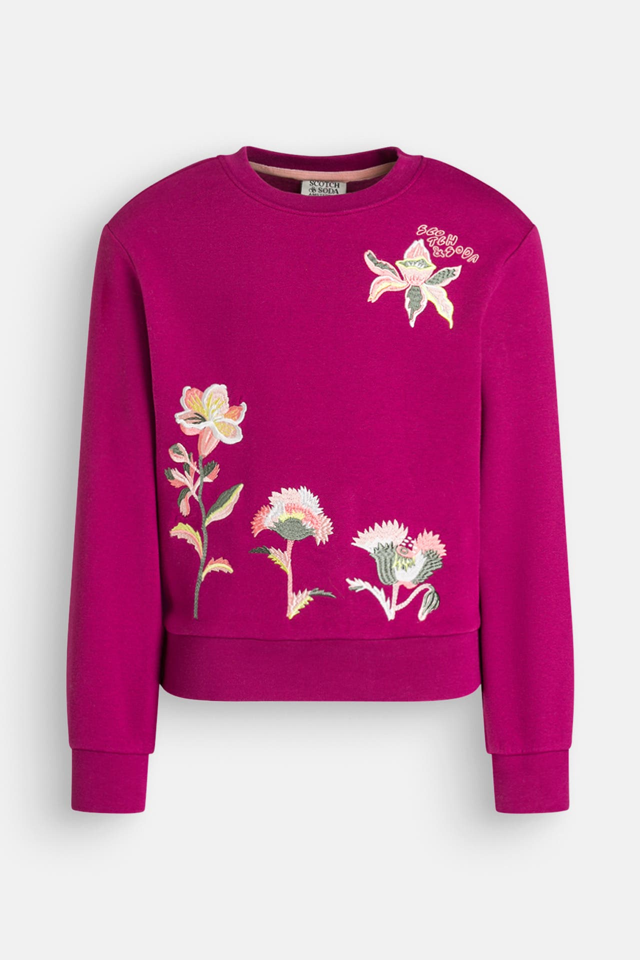 SCOTCH & SODA Sweatshirt aubergine, Bild 1