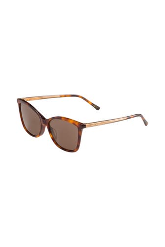 JIMMY CHOO Sonnenbrille gold-tortoise