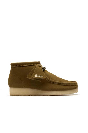 CLARKS Leder-Boots 'Wallabee' Standard Fit