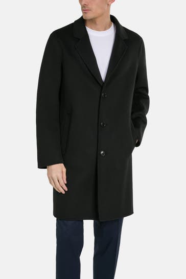 DRYKORN Wollmixmantel 'Skolan' schwarz
