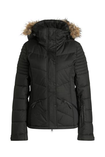 SUPERDRY Skijacke 'Snow' schwarz