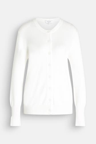 ROSEMUNDE Strickjacke 'Denise' weiß