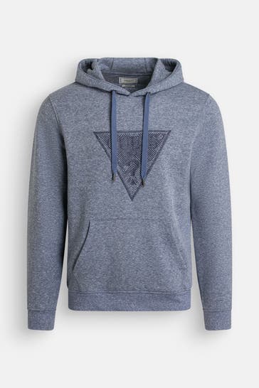 GUESS Hoodie taubenblau