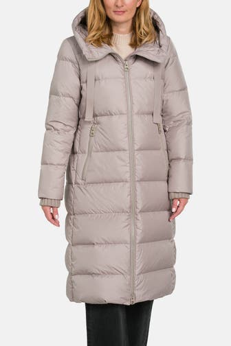 MARC O'POLO Daunenmantel grau