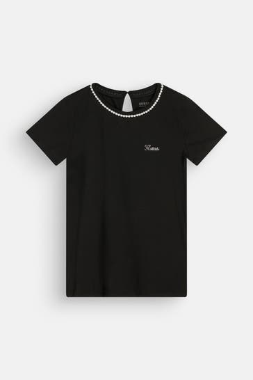 GUESS T-Shirt schwarz
