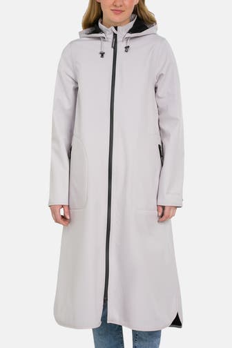 ILSE JACOBSEN Regenmantel hellgrau