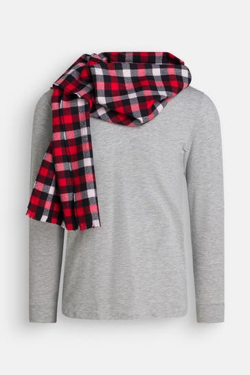 WOOLRICH Wollschal 'Micro Buffalo' kariert