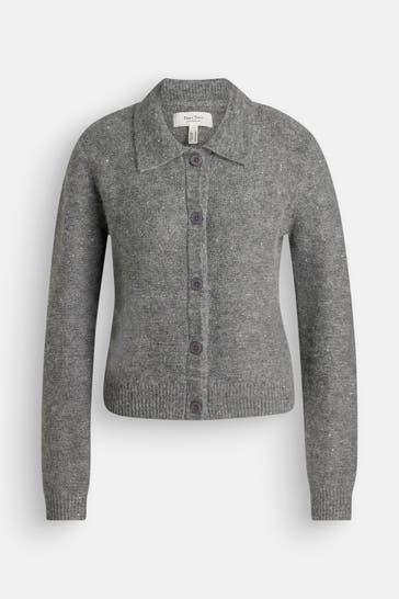 PART TWO Strickjacke 'Ulrica' grau