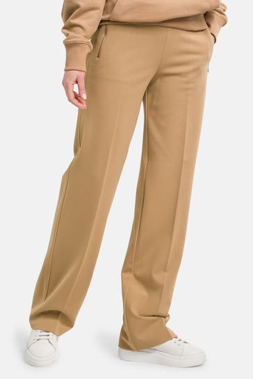 BOSS Stoffhose 'Taluca' beige