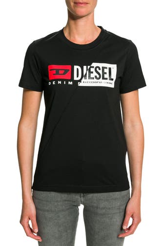 DIESEL T-Shirt schwarz