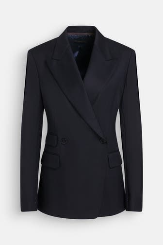 WINDSOR. Schurwollmix-Blazer navy