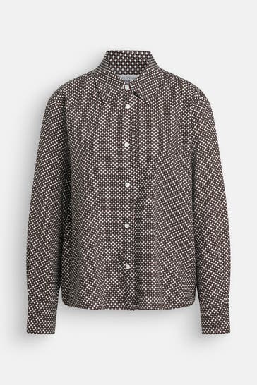 MARC O'POLO DENIM Casual-Bluse gemustert