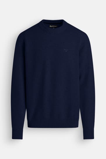 BARBOUR Wollpullover navy