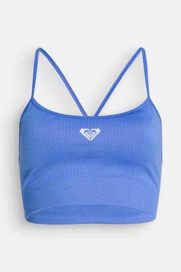 ROXY Sport-Bustier blau