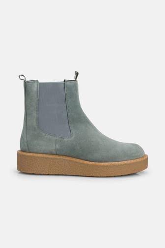 GEOX Chelsea-Boots 'Elidea' petrol