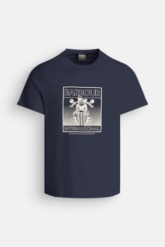 BARBOUR INTERNATIONAL T-Shirt nachtblau