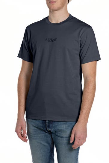 REPLAY T-Shirt schwarzblau