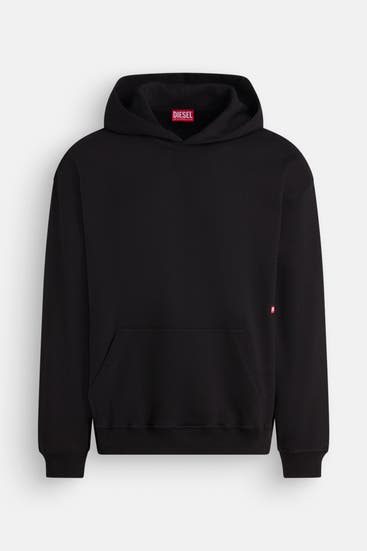 DIESEL - Hoodie 'Boxt Hood' schwarz