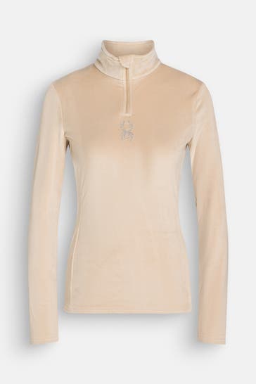 SPYDER Midlayer 'Shimmer' beige